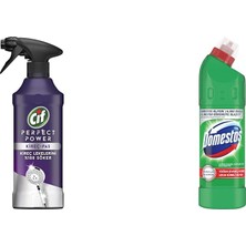 1001 Power Perfect Kireç & Pas Sökücü Sprey 435 ml (1 x 435 Ml)(1) Domestos Yoğun Kıvamlı Çamaş�