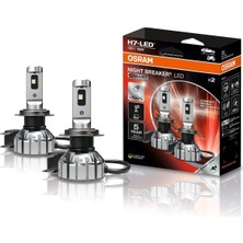 1001 Ampul Night Breaker LED Smart H7 16W 12V PX26D Hfb2, LED Far Ampulü 64210DWNBSM-2HB | LED Uzak ve K