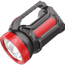 1001 Şarjlı LED El Feneri Güçlü LED Işık Kamp Lambası Cata Soma Power LED Gemici El Feneri