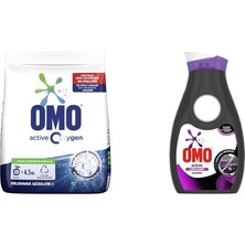 1001 Active Oxygen Toz Çamaşır Deterjanı Beyazlar Için, 4.5 Kg(1) Omo Sıvı Çamaşır Deterjanı S