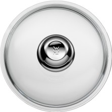 1001 20 cm Cam Tava Kapağı, Metal Kulplu, Isıya Dayanıklı Cam, 20 cm Tavalar Için, Bulaşık Makin