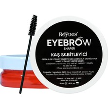 1001 Kaş Sabitleyici Wax Jel 50ML - Uzun Süre Kalıcı, Şekillendirici, Şeffaf Formül