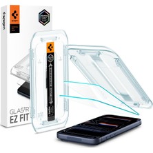 1001 iPhone 17 Pro / 17/16 Pro ile Uyumlu Kolay Kurulum Cam Ekran Koruyucu Glas.tr Ez Fit Hd (2 Adet) Şe