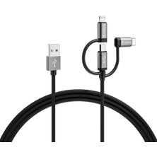 1001 Kablo 3ın1 USB A -Lıght/m-Usb/t. C