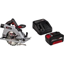 1001 Te-Cs 18/190 Li Bl - Solo, Kömürsüz Akülü Daire Testere ve Einhell 18V 4,0 Ah Pxc Starter Kit (