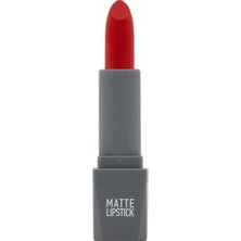 1001 Yoğun Renk Veren Uzun Süre Kalıcı Nemlendirici Kadifemsi Mat Ruj - Matte Lipstick 421 Orange Red