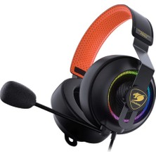 1001 Phontum Pro Surround Virtual 7.1 Mikrofonlu Oyun Kulaklığı, Siyah