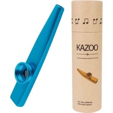 1001 MK-01B Metal Kazoo Kutulu Alüminyum Alaşım Mavi