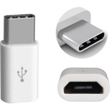1001 Type C USB 3.1 To Micro USB Şarj Çevirici Dönüştürücü Adaptör