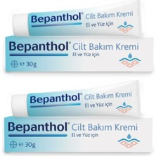 1001 Cilt Bakım Kremi 30GR x 2 Adet - Tüm Cilt Tiplerine Uygun, El ve Günlük Yüz Bakım P07329