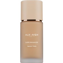 1001 Kırışıklık Karşıtı Nemlendirici SPF30 Parlak Bitişli Fondöten Care Enhancer 813 Pale Amber