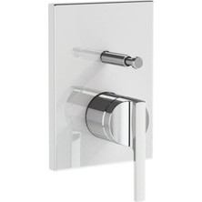 1001 Suit A42838 Ankastre Banyo Bataryası, Sıva Üstü, Krom