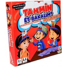 1001 Hobi Eğitim Tahmin Et Bakalım Oyunu Meslekler GNSRKFAZ3486