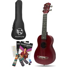 1001 Elio UKS-21RD Soprano Ukulele Maun Hakiki Ağaç (21")