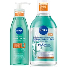 1001 Derma Skin Clear Karşıtı Yüz Temizleme Jeli 150ML ve Micellar Makyaj Temizleme Suyu 400ML