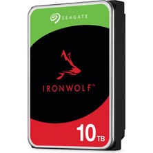 1001 Ironwolf, 10 Tb, Dahili Sabit Disk, Nas, Cmr 3,5 Inç, Sata 6 Gb/sn, 7200 Rpm, 256 MB Önbellek, Ra