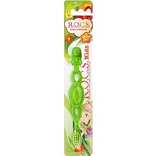 1001 Kids Diş Fırçası (Asorti) ve Ahududu Çilek Aromalı Diş Macunu Seti