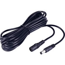 1001 Dc Adaptör Uzatma Kablosu 3 Metre 5.5mm x 2.1mm Dişi Erkek
