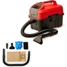 1001 Akülü Islak/kuru Süpürge Te-Vc 18/10 Li-Solo Power X-Change (10 L Tank, 2 M Hortum, Dar Aralık/