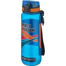 1001 Sports Passion 800 ml Tritan Su Matarası Kaydırmaz Tutma Özelliği