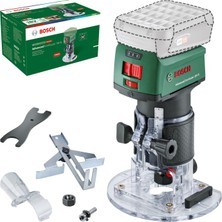 1001 Home And Garden Bosch Advancedtrim Router 18V-8 Akülü Kenar Frezesi (Aküsüz, 18 Volt Sistem, Fı