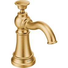 1001 S3945BG Geleneksel Güverte Üstü Mutfak Sabunluğu, Lavabo Üstü Doldurulabilir Şişe, Fırçala