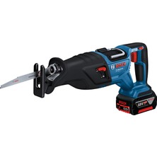 1001 Gsa 185-LI Akülü Panter Testere (18 Volt, 1 x 5,0 Ah Akü, Şarj Cihazı, Ahşapta Kesme Derinliğ