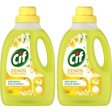 1001 Zemin Temizleyici Limon Çiçeği 1500 ml 2li Paket