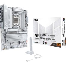 1001 Tuf Gamıng X870-PRO Wıfı7 W Neo Amd X870 Am5 Ddr5 9600 HDMI 2xusb4 4x M2 Usb3.2 Wifi 7 + Bt Aura Rgb