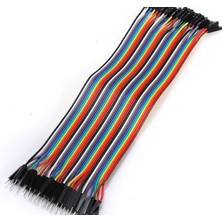 1001 40 Adet Erkek-Dişi Jumper Kablo 10 cm