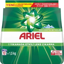1001 Dağ Esintisi 1,5 kg Hızlı Çözünme Toz Çamaşır Deterjanı