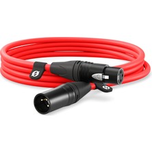 1001 Rode Xlr-3 Premium Xlr Kablo (3 M, Kırmızı)