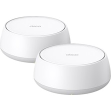 1001 Deco BE25 2-Pack, BE3600 Mbps, 2× 2.5 Gbps Portlar, Aı Destekli Çoklu Işlem Kabiliyeti, 150 Ciha