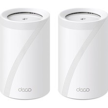 1001 Deco BE65 2-Pack, BE9300 Mbps, 4 × 2.5 Gbps Portlar, 320 Mhz Kanallar, 6 Ghz Bandında Çalışır,