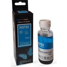 1001 Hp Uyumlu GT52XL (M0H54AE) Mavi Mürekkep (70ML./SISE)