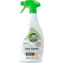 1001 Just Green Organic Bitkisel Çamaşır Leke Çıkarıcı Sprey, Yıkama Öncesi Leke Sökücü Renkl