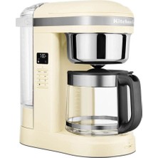 1001 5KCM1209 Filtre Kahve Makinesi, 1.7 L, Almond Cream-Eac