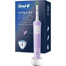 1001 Şarjlı/elektrikli Diş Fırçası Vitality Pro Lila Koruma ve Temizlik