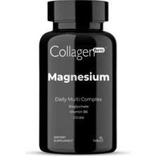 1001 Magnezyum Complex 30 Tablet 500 Mg Bisiglinat, Sitrat, Vitamin B6, C Vitamini