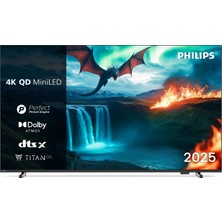 1001 55MLED810/12 4K Qd Miniled 139CM 55" Smart Tv Dolby Vision Dolby Atmos Titan Os