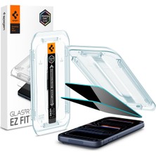 1001 iPhone 17 Pro / 17/16 Pro ile Uyumlu Kolay Kurulum Cam Ekran Koruyucu Glas.tr Ez Fit Privacy Hd (2 A