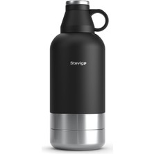 1001 4 Multi-Cup Çelik Termos 1,9 Lt. Black ST-212