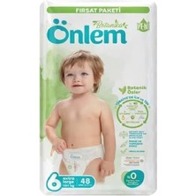 1001 Botanika Bebek Bezi Fırsat Paketi Extra Large 48 Adet