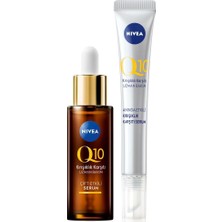 1001 Q10 Kırışıklık Karşıtı Çift Etkili Cilt Serumu 30ML, Q10 Anında Ekili Kırışıklık Kar�