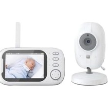 1001 ABM600 Monitörlü Smart Ip Full Hd Akıllı Bebek Kamerası Monitörü Telsiz Güvenlik Kamerası