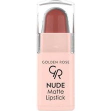1001 Nude Matte Lipstick (Mini) No:04 - Ruj