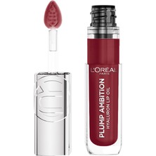 1001 Plump Ambition Hyaluron Lip Oil Besleyici ve Nemlendirici Dudak Parlatıcısı - 490 Berry Jolie | H
