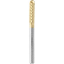 1001 9903DM Max Yüksek Performanslı Yuvarlak Uçlu Tungsten Karbürlü Oyma Ucu, 3,2 mm