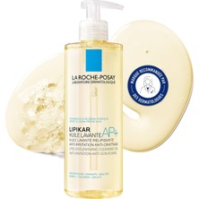 1001 Lipikar Cleansing Oil Ap+ Yıkama Yağı Atopiye Eğilim Gösteren Kuru Ciltler Için 400 ml