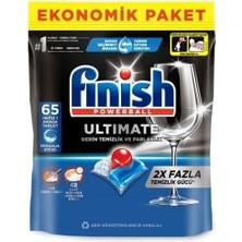 1001 Ultimate 65 Kapsül Bulaşık Makinesi Deterjanı Tableti (1 x 65 Kapsül)